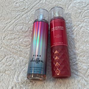 Bath and Body Works Sprays